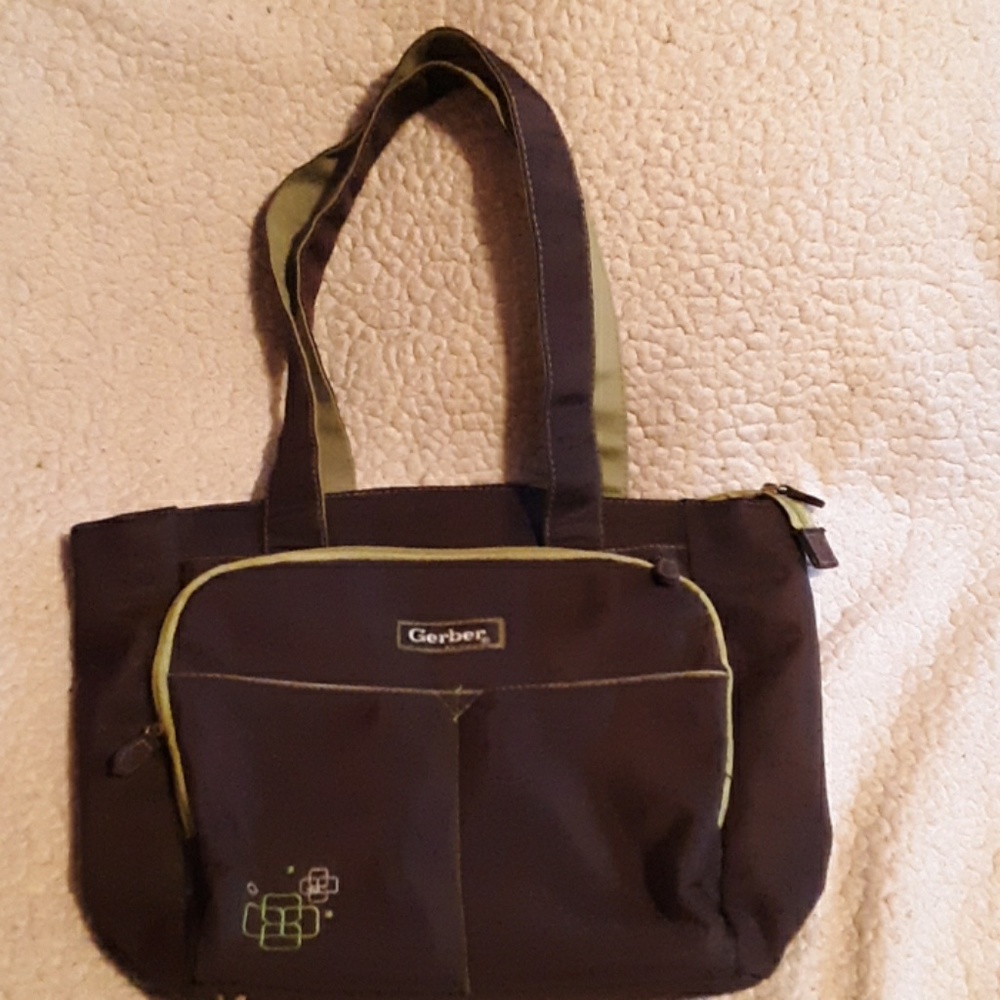 Gerber diaper bag. In good used condition